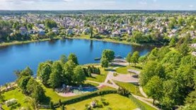 Molėtų miesto vaizdas