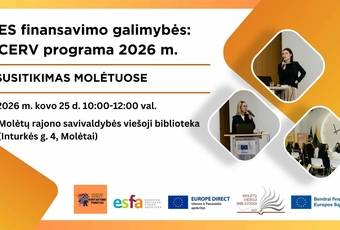 ES finansavimo galimybės: CERV programa 2026 m.