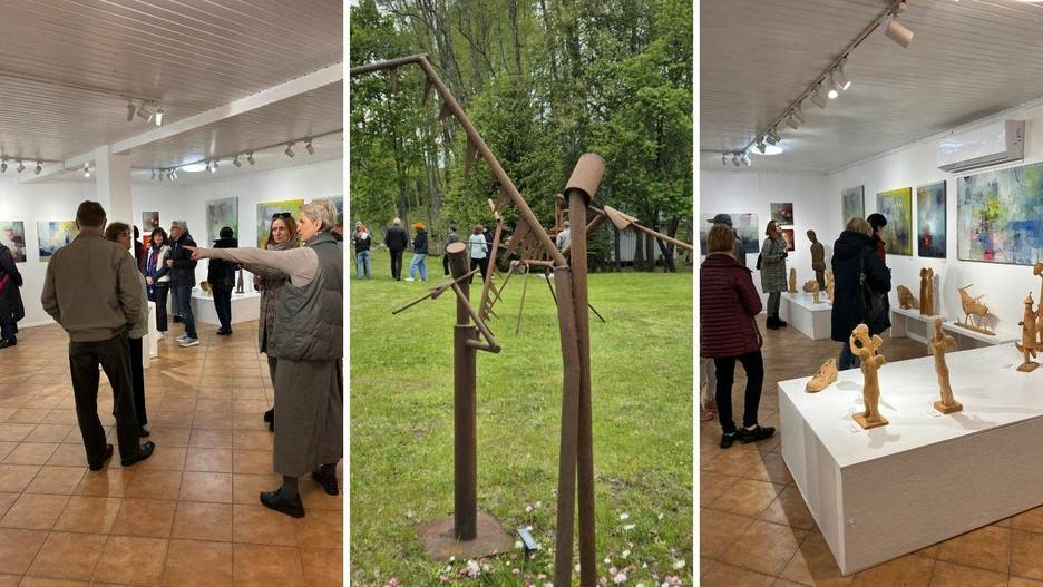 Naujas sezonas Giedroje galerijoje - Leonas Strioga: „Esu čia“