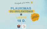 PLAUKIMAS SU IRKLENTĖMIS ASVEJOS EŽERU
