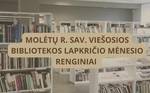 Molėtų r. sav. viešosios bibliotekos lapkričio mėnesio renginiai 