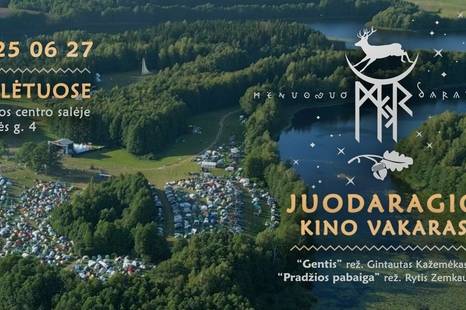  JUODARAGIO KINO VAKARAS MOLĖTUOSE 
