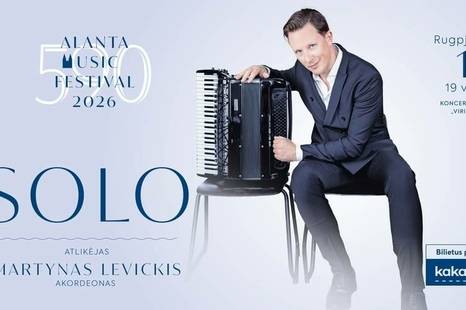 AMF 2026. MARTYNAS LEVICKIS (akordeonas)
