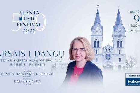AMF 2026. GARSAIS Į DANGŲ