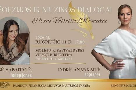 ,,Poezijos ir muzikos dialogai: Prano Vaičaičio 150-mečiui''