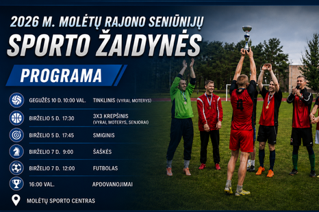Molėtų rajono seniūnijų sporto žaidynės!