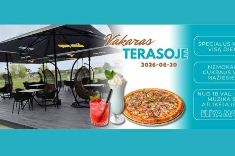 Vakaras terasoje