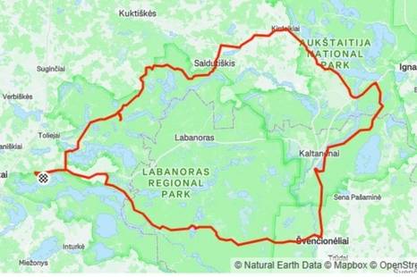 Gravel Mode: Labanoro Campout 26