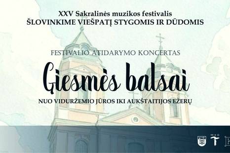 Koncertas Giesmės balsai nuo Viduržemio jūros iki Aukštaityjos ežerų