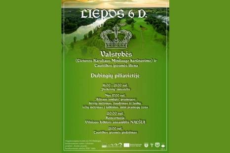  Liepos 6-oji Dubingių piliavietėje