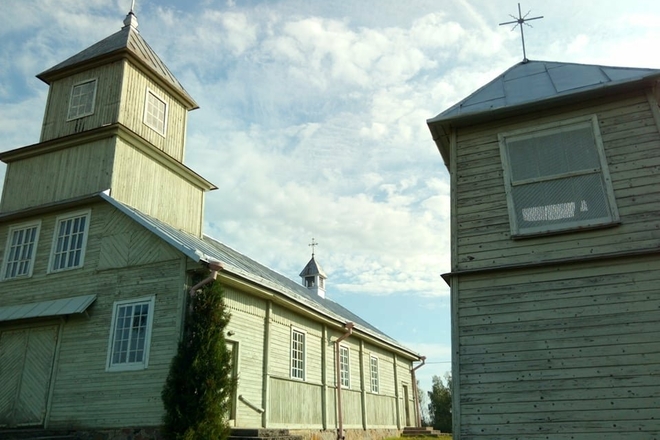 Church of St. Joseph the Guardian in Pusnė