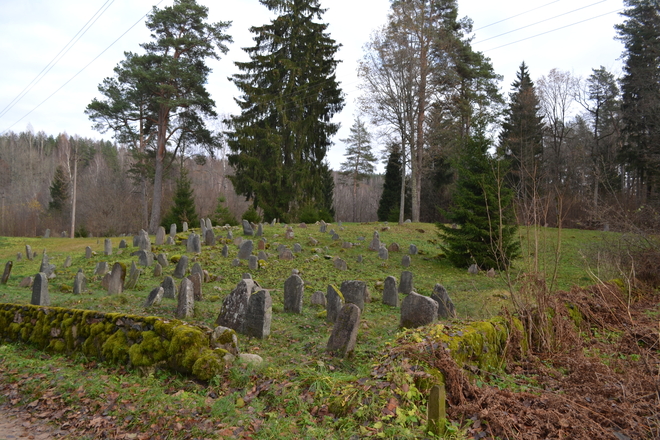 Tauragnai alter jüdischer Friedhof