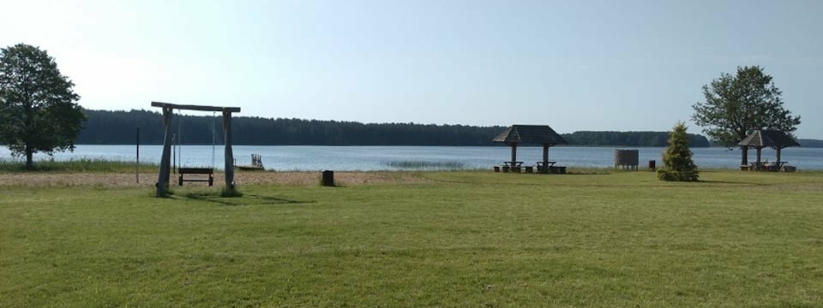 Swimming place - Lake Arinas, Joniškis town