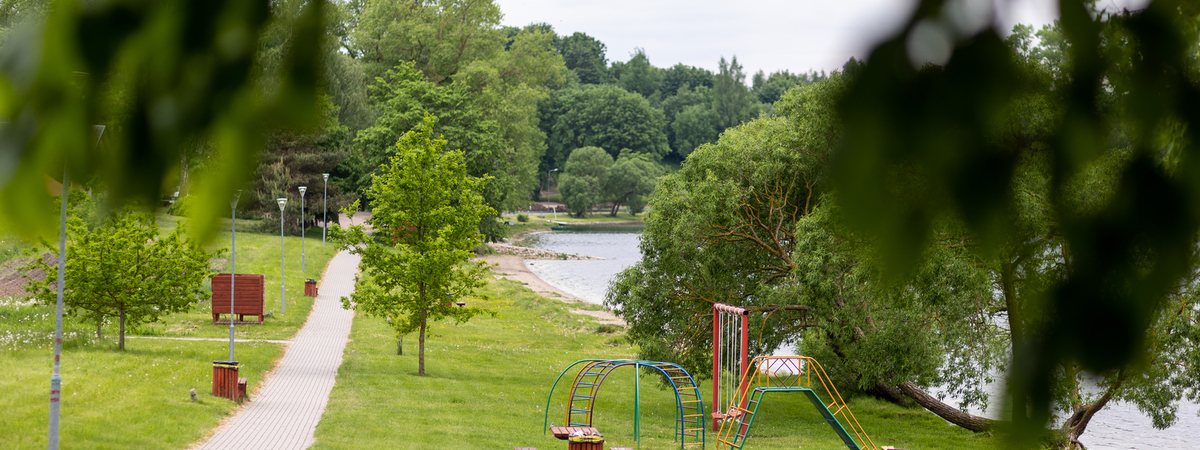 Swimming place - Alaušai lake, Balninkų mstl.