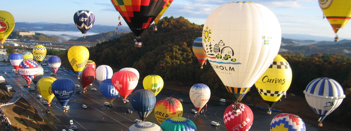 Hot air balloon flights