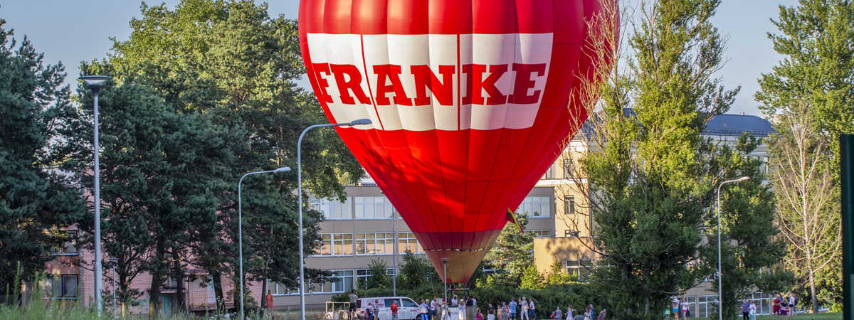 Lot balonem na ogrzane powietrze w Molėtai