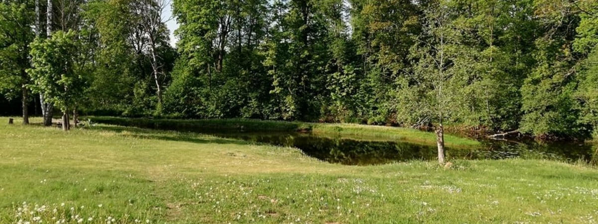 Swimming place - Virinta river, Alanta mstl.